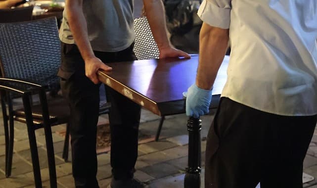 Alsancak’ta gece denetimi yapıldı