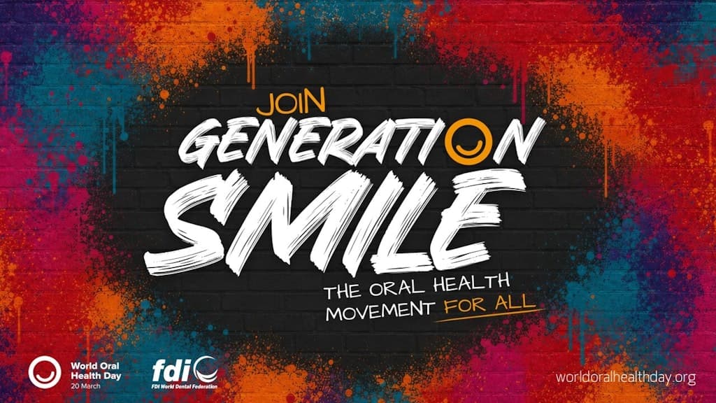 World Association of Dentists FDI "Generation Smile", oral sağlık için tüm hareket