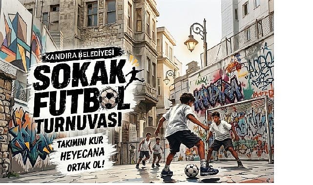 Kandıra Belediyesi’nden Gençlere Özel Sokak Futbol Turnuvası