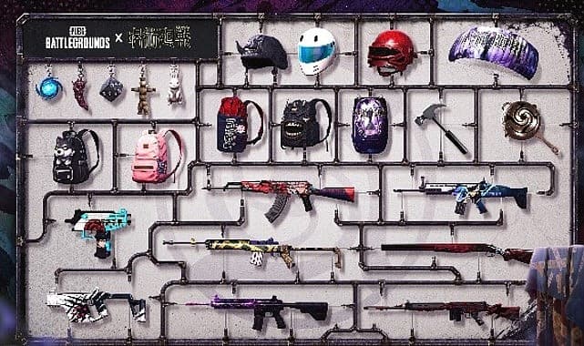 PUBG: BATTLEGROUNDS, Jujutsu Kaisen ile Güçlerini Birleştiriyor