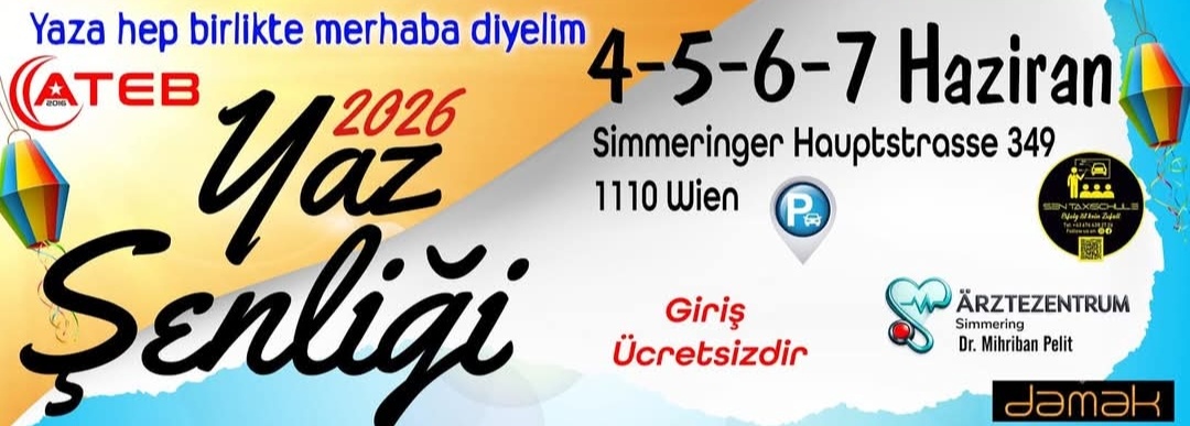 Viyana’da Yaza Görkemli Merhaba: ATEB Yaz Şenliği 4 Gün Boyunca Kapılarını Açıyor!