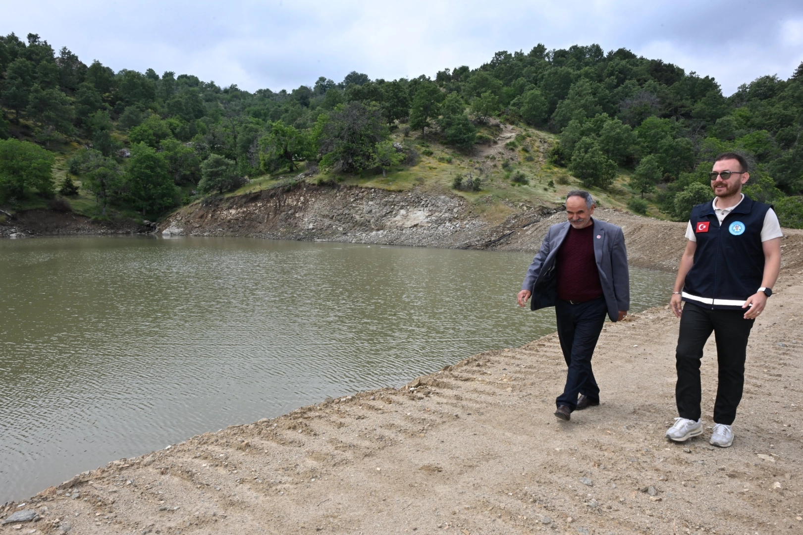 Salihli’de Sulama Göleti Yeniden Hizmete Açıldı