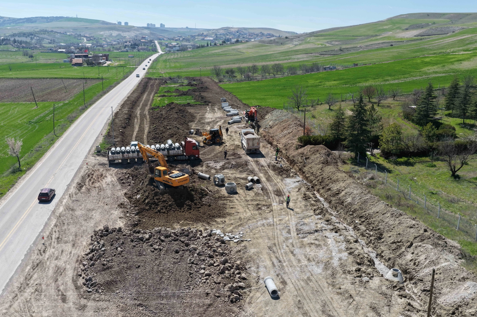 Ankara’da yeni bağlantı bulvarı için çalışmalar başladı